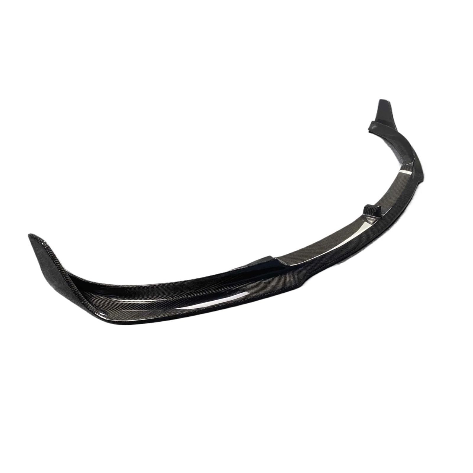 DACOLWZING Vorne Hinten Lip Diffusor Stoßstange Spoiler Seite Rock Body Kit Auto Zubehör Kompatibel for Tesla Modell 3 2019 2020 2021 2022 Echt Carbon faser(Front lip) von DACOLWZING