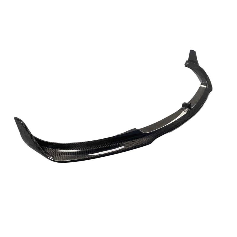 DACOLWZING Vorne Hinten Lip Diffusor Stoßstange Spoiler Seite Rock Body Kit Auto Zubehör Kompatibel for Tesla Modell 3 2019 2020 2021 2022 Echt Carbon faser(Front lip) von DACOLWZING