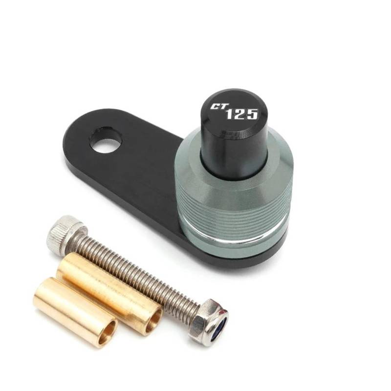 Bremshebelknopf Für H&ONDA CT125 CT 125 Hunter Cub Motorrad Bremshebel Parkplatz Schalter Halbautomatische Hang Lock-Taste(Titanium) von DACONGI