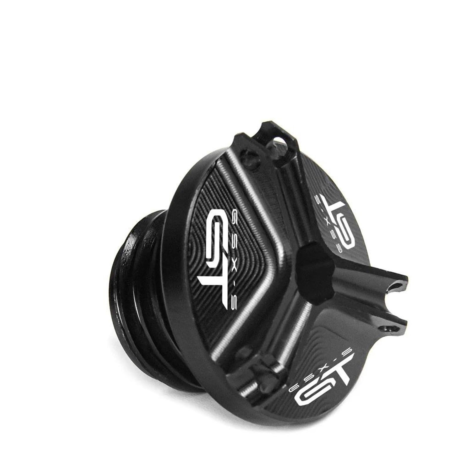 Schraubenabdeckung FÜR Suzuki GSX-S GSXS 1000GT 1000 GT GSXS1000GT Motor Öl Tasse Stecker Abdeckung Schraube Abdeckung(Black) von DACONGI