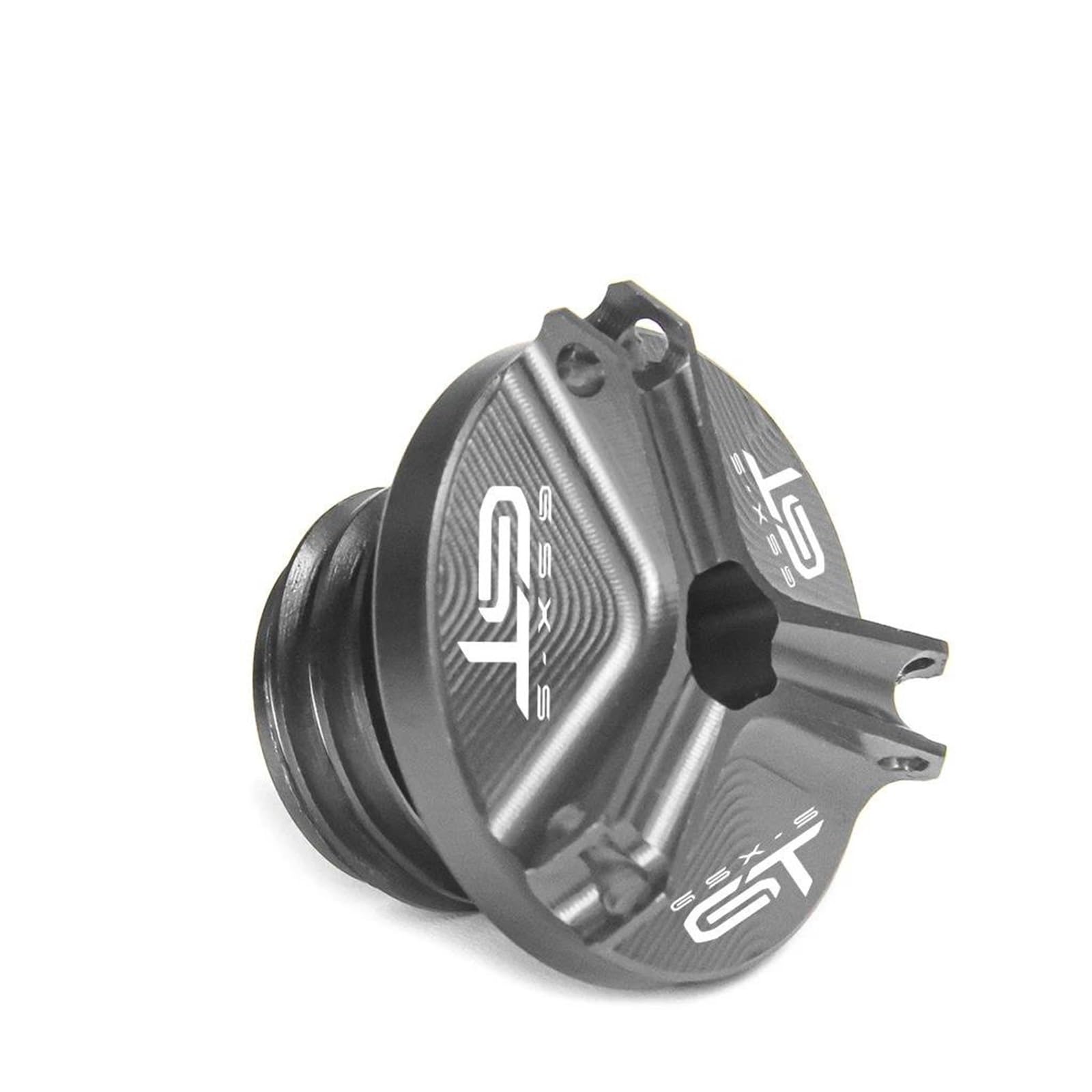 Schraubenabdeckung FÜR Suzuki GSX-S GSXS 1000GT 1000 GT GSXS1000GT Motor Öl Tasse Stecker Abdeckung Schraube Abdeckung(Gray) von DACONGI