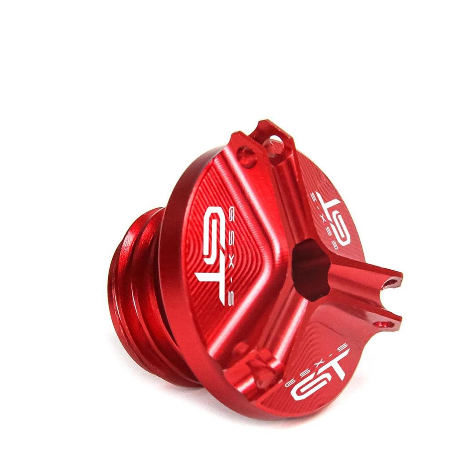 Schraubenabdeckung FÜR Suzuki GSX-S GSXS 1000GT 1000 GT GSXS1000GT Motor Öl Tasse Stecker Abdeckung Schraube Abdeckung(Red) von DACONGI