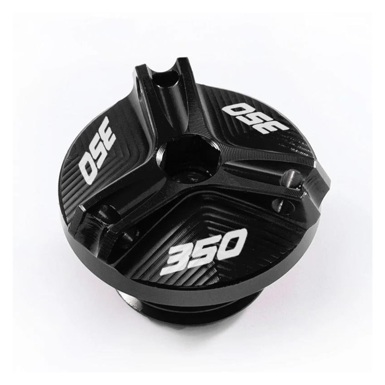 Schraubenabdeckung Für H&ONDA Forza 350 FORZA350 NSS350 Motorrad Öl Füllstoff Kappe Öl Filter Kappe Zubehör(Black) von DACONGI