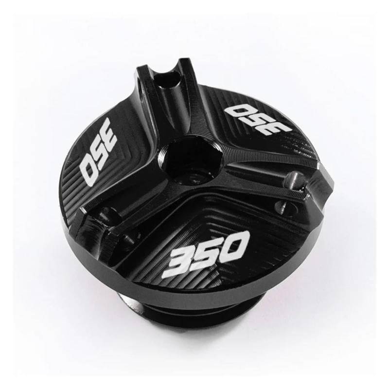 Schraubenabdeckung Für H&ONDA Forza 350 FORZA350 NSS350 Motorrad Öl Füllstoff Kappe Öl Filter Kappe Zubehör(Black) von DACONGI