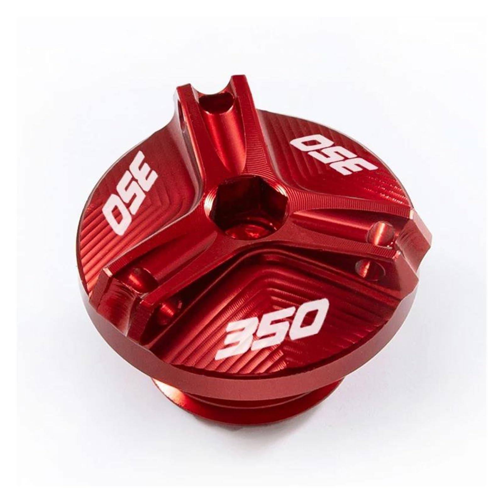 Schraubenabdeckung Für H&ONDA Forza 350 FORZA350 NSS350 Motorrad Öl Füllstoff Kappe Öl Filter Kappe Zubehör(Red) von DACONGI