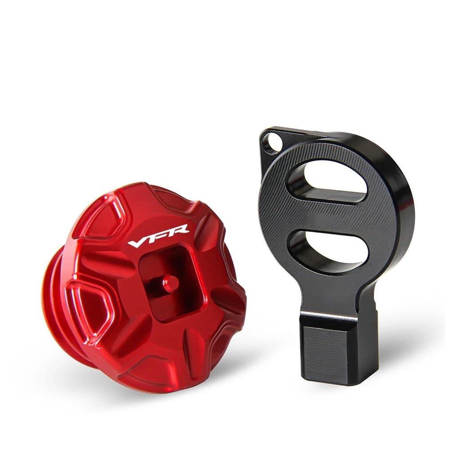 Schraubenabdeckung Für HO&NDA VFR750 VFR800 VFR 800 800X 750 1200F VFR800F Anti-Diebstahl-Motoröl-Stecker-Abdeckung(Red2) von DACONGI
