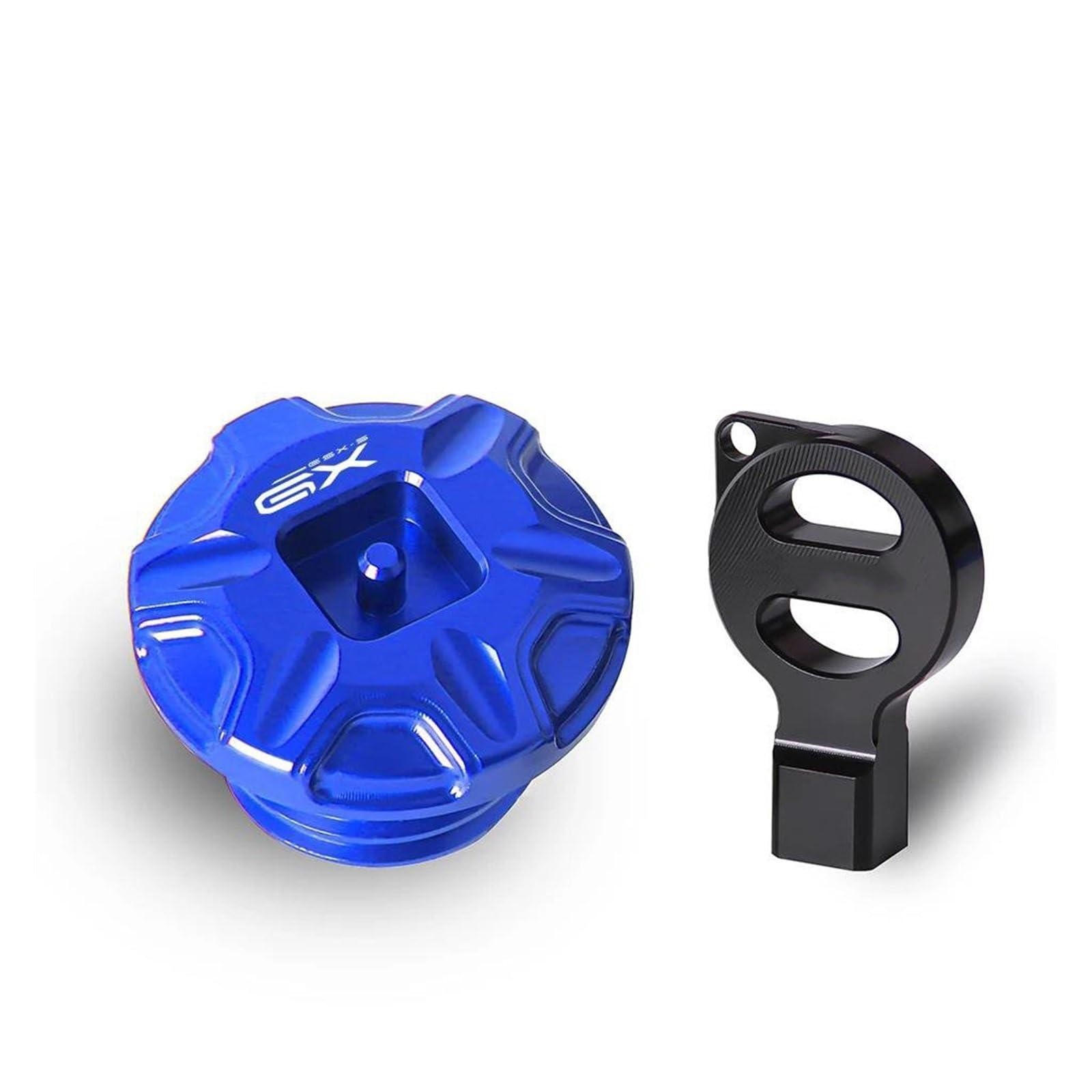 Schraubenabdeckung Für Suzuki GSX-S1000GX GSXS 1000 GX 1000GX GSXS1000GX 2025 Anti Diebstahl Motor Öl Stecker Abdeckung(Blue) von DACONGI