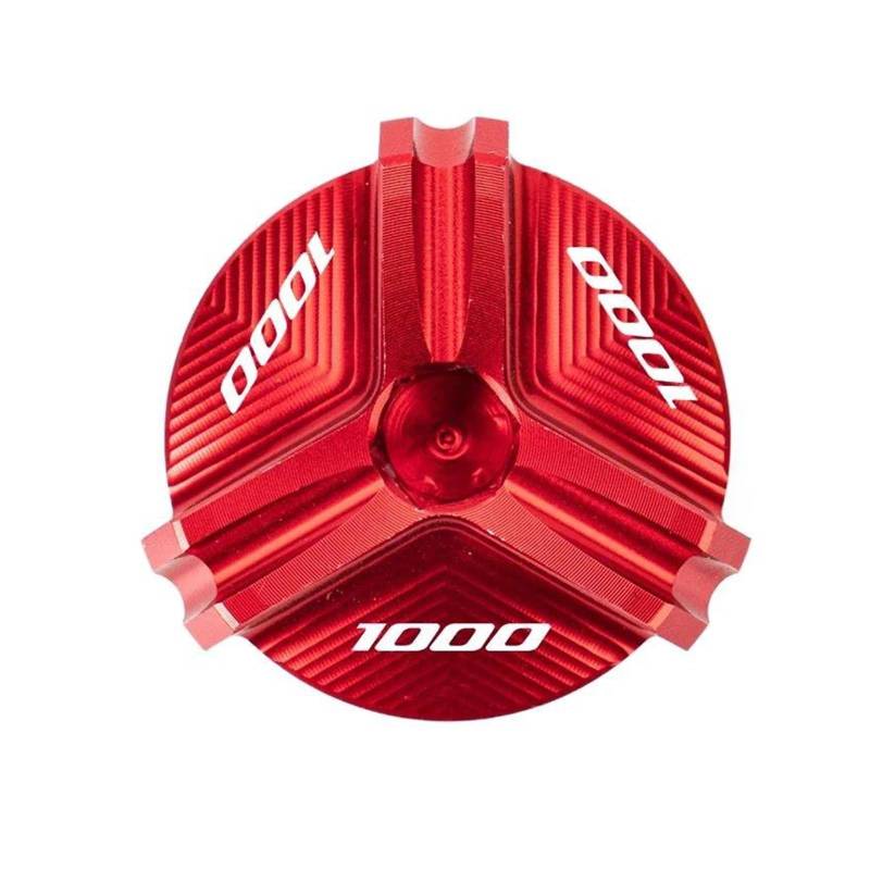 Schraubenabdeckung Für Suzuki GSXR 600 750 1000 GSX-R GSXR600 GSXR750 GSXR1000 Motoröl Kappe Bolzen(Red2) von DACONGI
