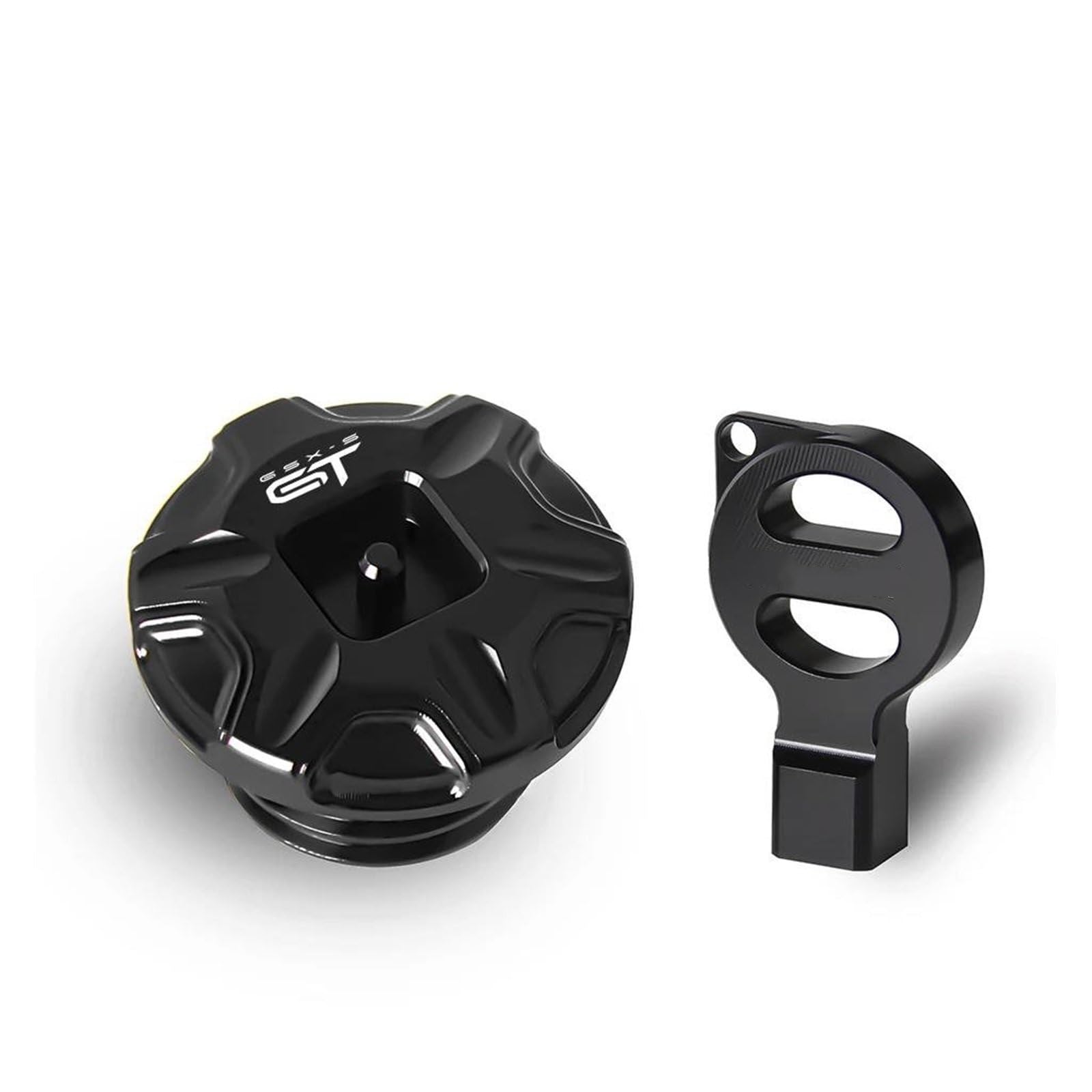 Schraubenabdeckung Für Suzuki GSXS GT GSXS1000GT GSXS 1000GT GSX-S1000GT Motorrad Anti Diebstahl Motor Öl Stecker Abdeckung(Black2) von DACONGI