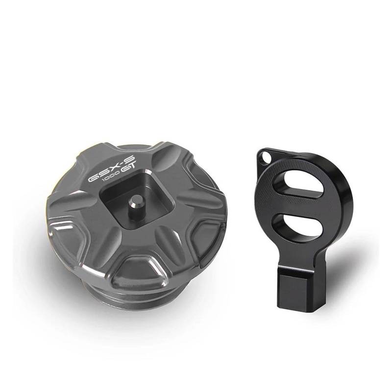 Schraubenabdeckung Für Suzuki GSXS GT GSXS1000GT GSXS 1000GT GSX-S1000GT Motorrad Anti Diebstahl Motor Öl Stecker Abdeckung(Gray2) von DACONGI