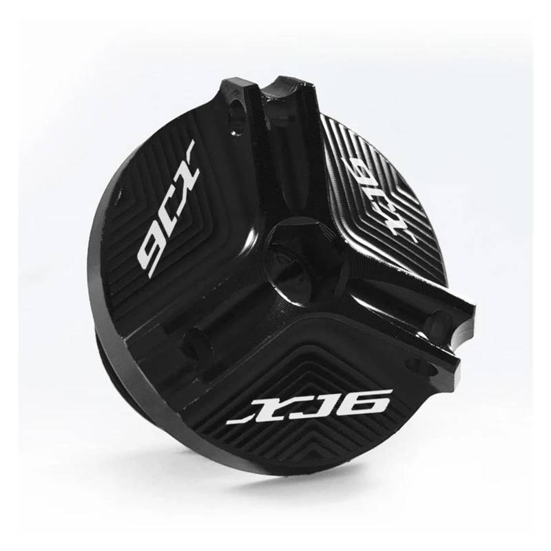 Schraubenabdeckung Für YAM&AHA XJ6 XJ6N Diversion 2009-2015 Motoröl Füllstoff Kappe Schutz M2.7 * 3,0(Black) von DACONGI