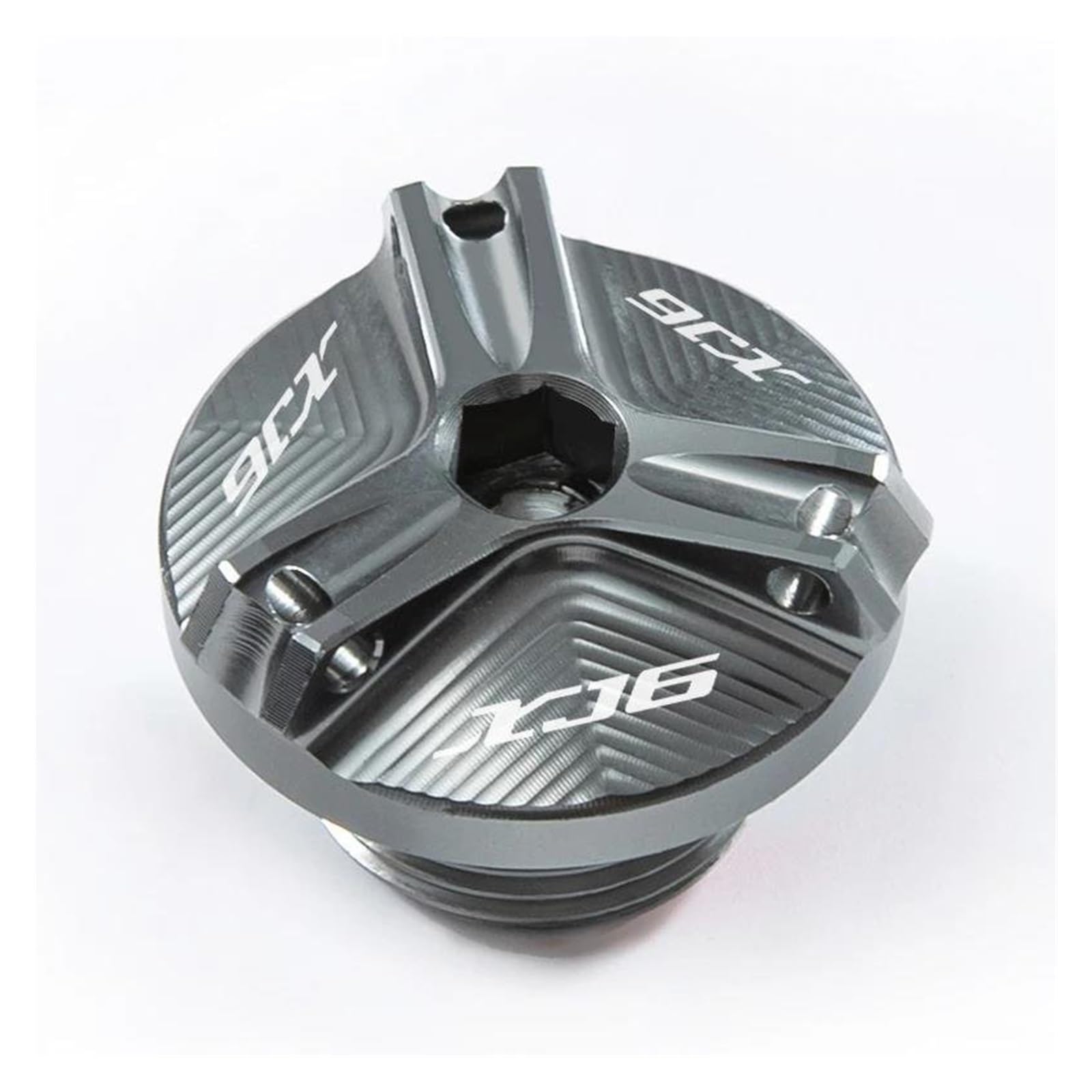 Schraubenabdeckung Für YAM&AHA XJ6 XJ6N Diversion 2009-2015 Motoröl Füllstoff Kappe Schutz M2.7 * 3,0(Titanium) von DACONGI