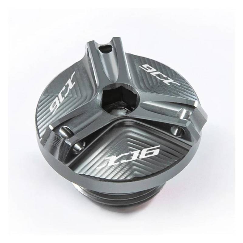 Schraubenabdeckung Für YAM&AHA XJ6 XJ6N Diversion 2009-2015 Motoröl Füllstoff Kappe Schutz M2.7 * 3,0(Titanium) von DACONGI