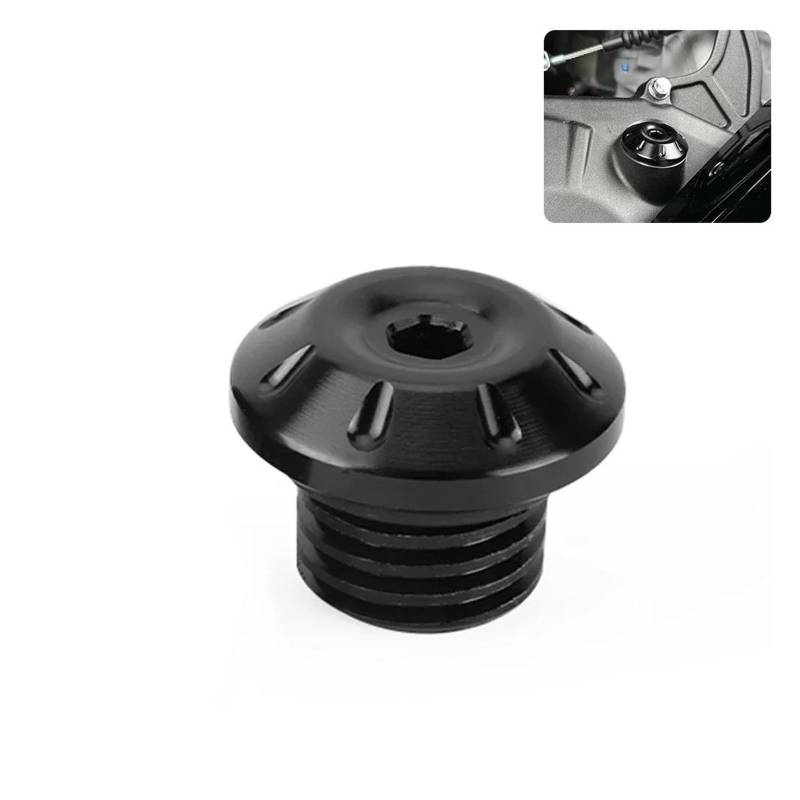 Schraubenabdeckung H&ONDA CBR900RR CBR 1000RR RR-R VTR1000 RVT1000R RC5 VFR1200F VFR1200X Motor Öl Füllstoff Schraube Kappe Für(Black) von DACONGI