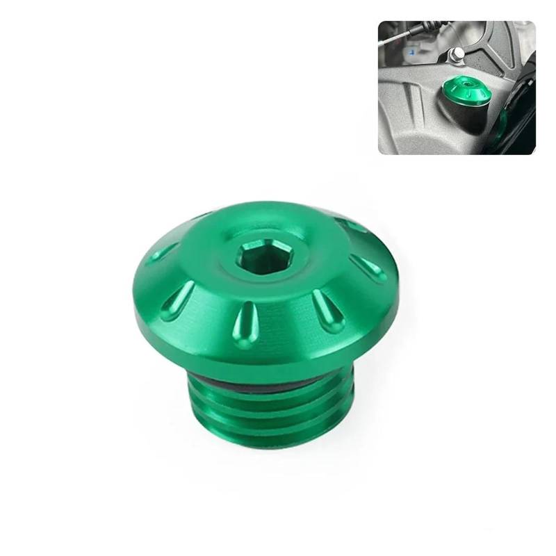 Schraubenabdeckung H&ONDA CBR900RR CBR 1000RR RR-R VTR1000 RVT1000R RC5 VFR1200F VFR1200X Motor Öl Füllstoff Schraube Kappe Für(Green) von DACONGI