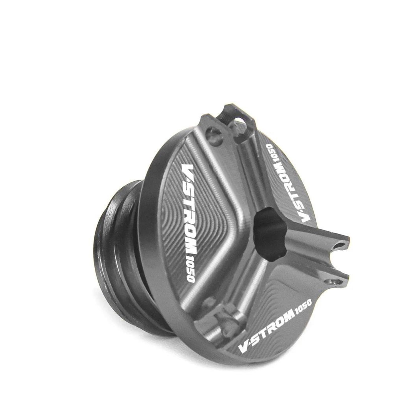 Schraubenabdeckung Motoröl-Einfülldeckel Für Suzuki V-Strom Vstrom DL 800 1050 DE 800DE 1050DE DL800DE DL1050DE 1050XT(Gray2) von DACONGI