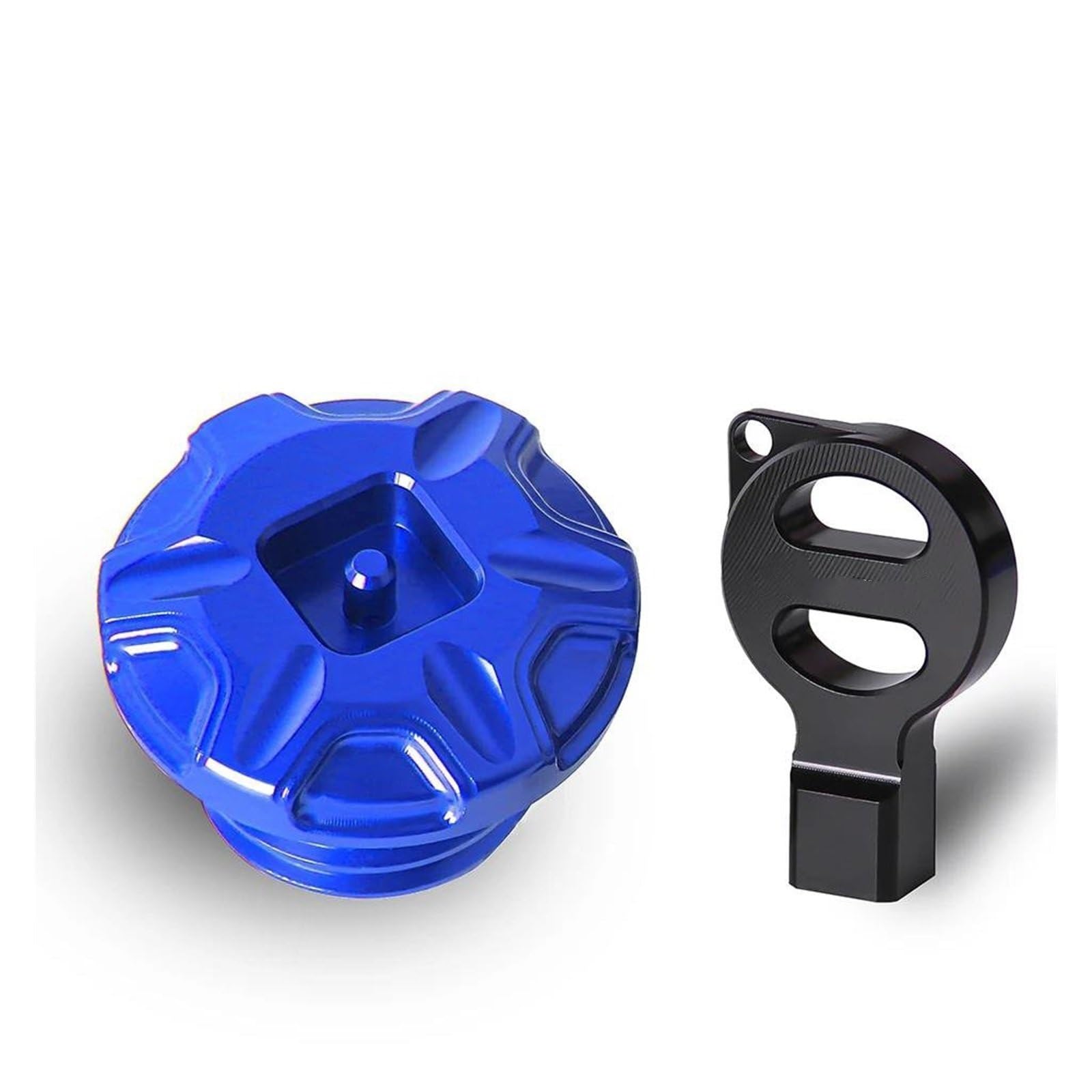 Schraubenabdeckung Motorölstopfenabdeckung Für Suzuki GSF 1250 1250S 650 600 400 250 Bandit GSF1250 GSF1200 GSF650 GSF600(Blue2) von DACONGI