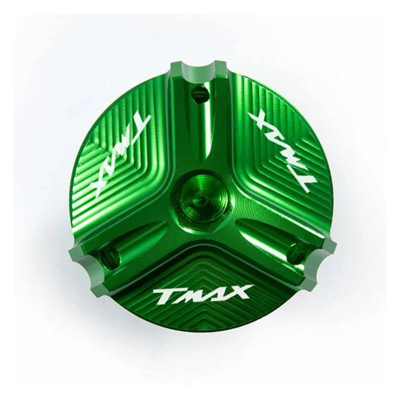 Schraubenabdeckung Tankdeckel Für YAM&AHA TMAX 500 530 T-MAX500 530 SX DX TMAX 560 Motoröl Kappe Bolzen(Green) von DACONGI