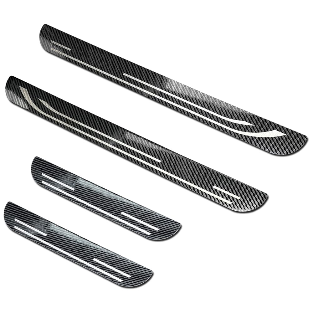 4Stück Auto Edelstahl Einstiegsleisten Schutz für VW ID.3 ID3 2019-2021 2022 2023,Türschweller Kratzschutz Abdeckung Protector Pedal Aufkleber Auto Außentürschwellenschutz,Carbon Fiber- 4Stück Auto Edelstahl Einstiegsleisten Schutz für VW ID.3 ID3 2019-2021 2022 2023,Türschweller Kratzschutz Abdeckung Protector Pedal Aufkleber Auto Außentürschwellenschutz,Carbon Fiber- von DADYM