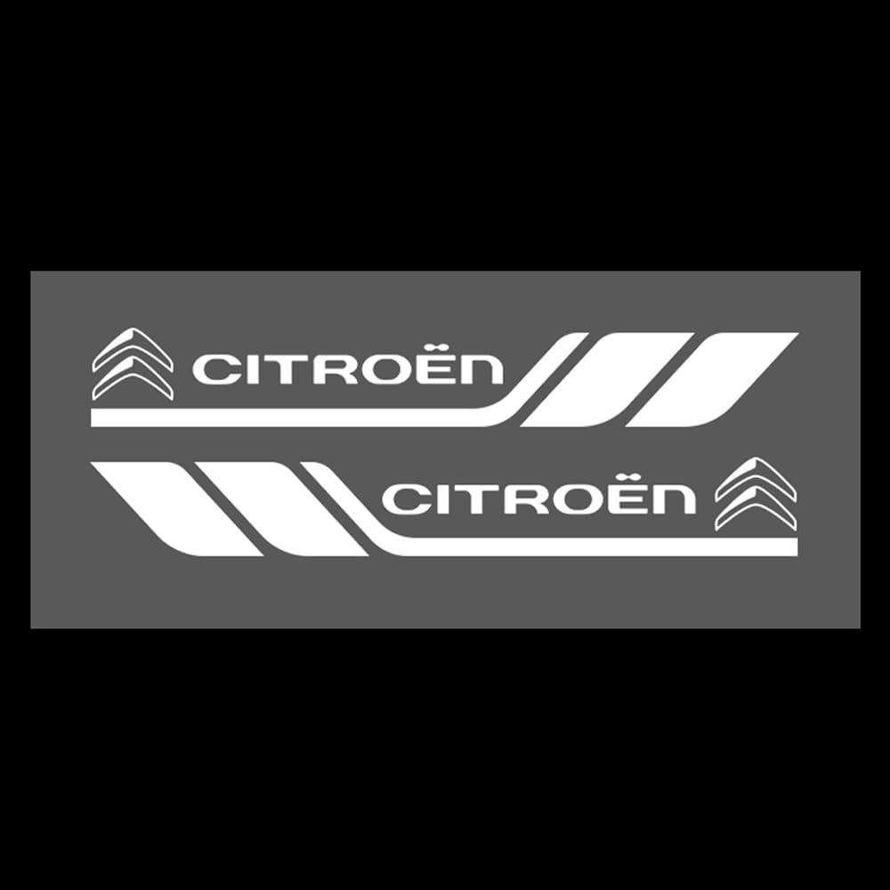 Auto Emblem Logo für Citroen C5 Aircross,Emblem Logo Aufkleber für Motorhaube Vorne und Hinten und Kofferraum Logo Abzeichen 3D Aufkleber,White Auto Emblem Logo für Citroen C5 Aircross,Emblem Logo Aufkleber für Motorhaube Vorne und Hinten und Kofferraum Logo Abzeichen 3D Aufkleber,White von DADYM