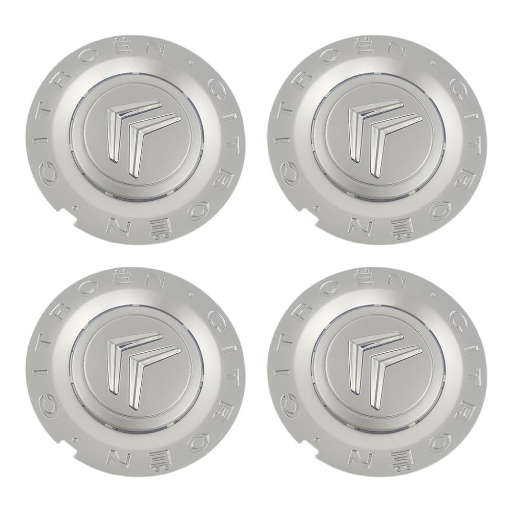 4 Stück Nabendeckel 157mm für Citroën C2 Elysee C-Triomphe,Radnabenkappen Felgenkappe Nabenkappen Wheel Caps Radnabenabdeckung Auto Felgendeckel Zubehör,Silver 4 Stück Nabendeckel 157mm für Citroën C2 Elysee C-Triomphe,Radnabenkappen Felgenkappe Nabenkappen Wheel Caps Radnabenabdeckung Auto Felgendeckel Zubehör,Silver von DADYM