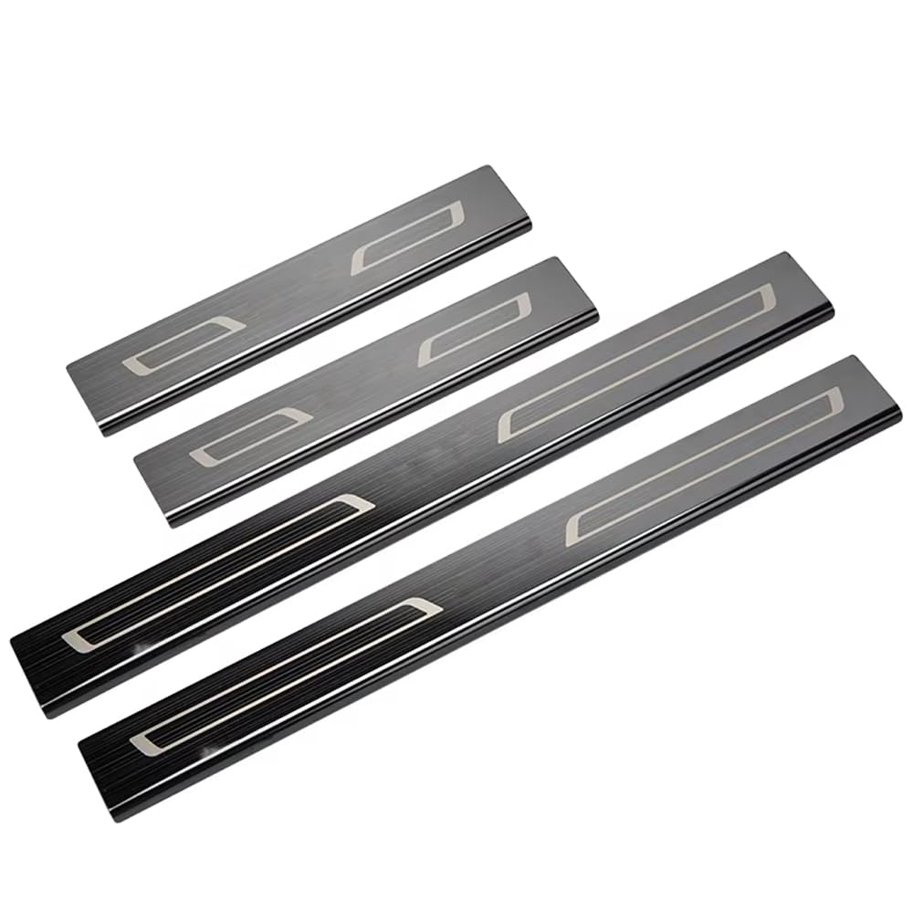4Stück Auto Edelstahl Einstiegsleisten Schutz für VW Golf 7 Golf MK 7.5 ab 2012-,Türschweller Kratzschutz Abdeckung Protector Pedal Aufkleber Auto Außentürschwellenschutz,Black-1 4Stück Auto Edelstahl Einstiegsleisten Schutz für VW Golf 7 Golf MK 7.5 ab 2012-,Türschweller Kratzschutz Abdeckung Protector Pedal Aufkleber Auto Außentürschwellenschutz,Black-1 von DADYM