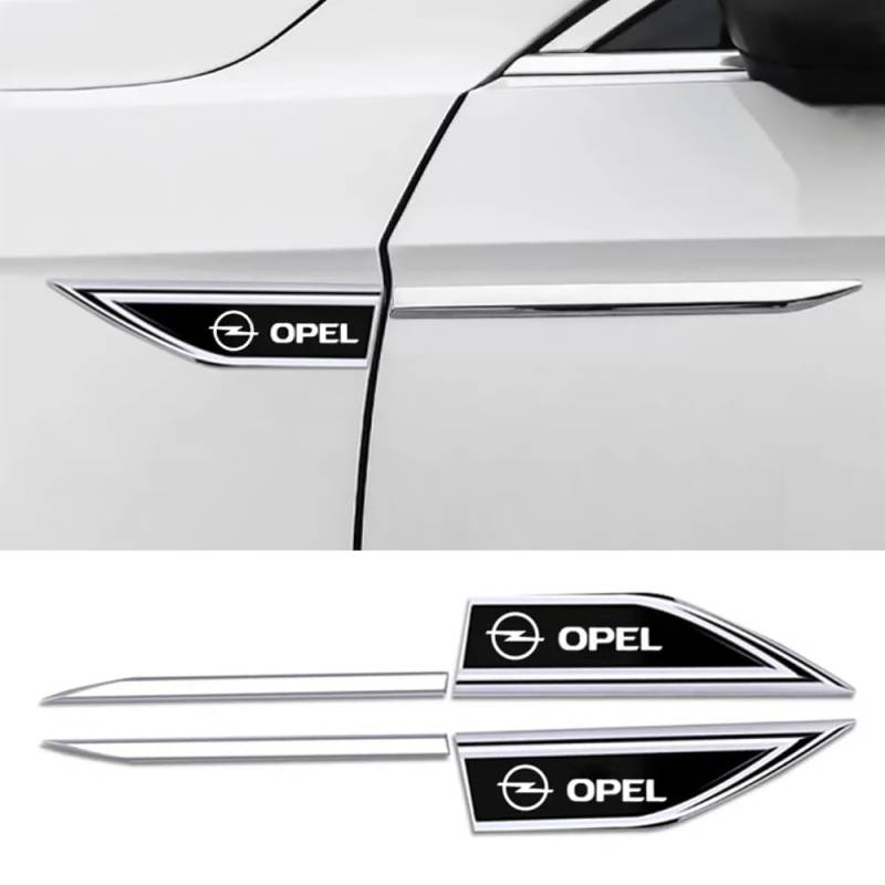 Auto Emblem Logo für Opel Grandland X,Emblem Logo Aufkleber für Motorhaube Vorne und Hinten und Kofferraum Logo Abzeichen 3D Aufkleber,Black von DADYM