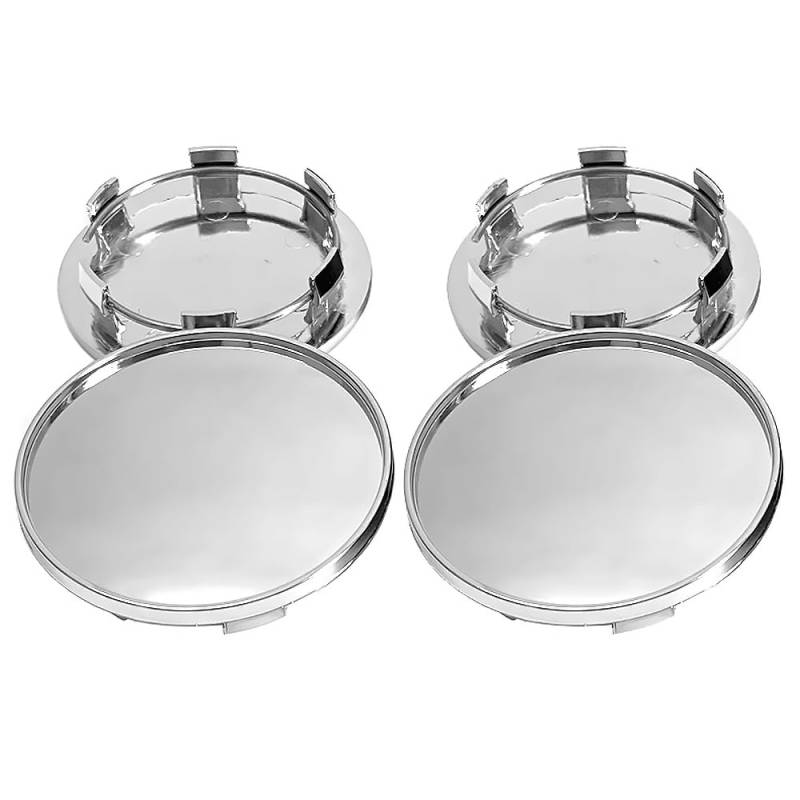 Nabendeckel für Audi A8 Limousine D5 4N I 2017-2024,Radnabenabdeckung Set ABS Kunststoff Aluminium Nabenkappen für Felgen Radnaben Felgendeckel Felgenkappen,A-69mm von DADYM