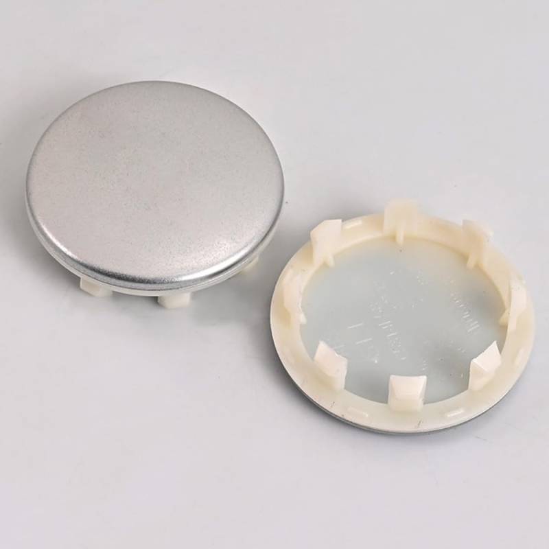 Nabendeckel für Kia Ceed SW Kombi 2(II) Typ JD BJ 2012-2018,58mm Radnabenabdeckung Set ABS Kunststoff Aluminium Nabenkappen für Felgen Radnaben Felgendeckel Felgenkappen,Silver- von DADYM