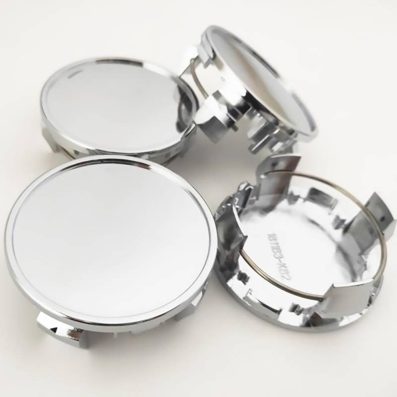 Nabendeckel für Toyota Aygo 2 (II) I 2014-2022,Radnabenabdeckung Set ABS Kunststoff Aluminium Nabenkappen für Felgen Radnaben Felgendeckel Felgenkappen,A-57mm von DADYM