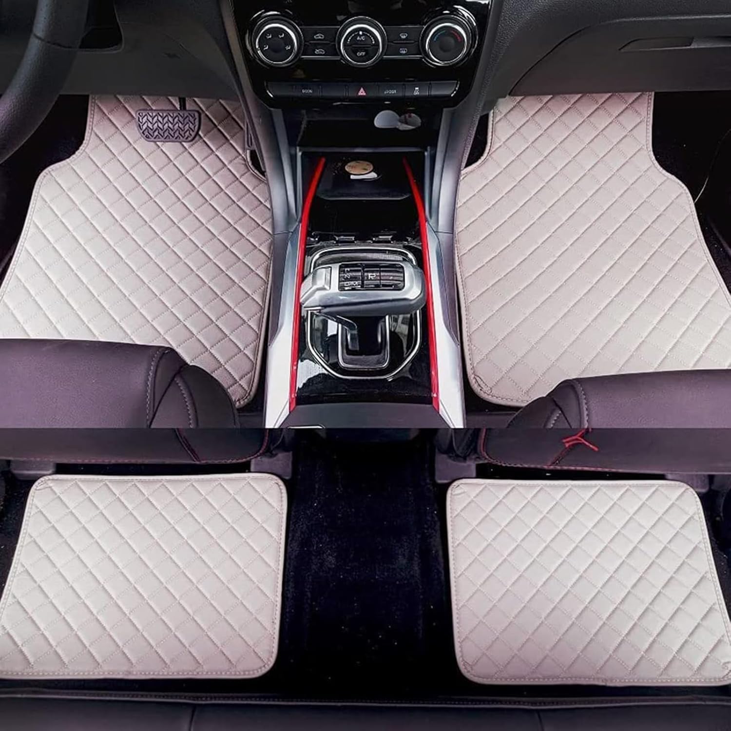 4 Stück Autofußmatten Set für BMW I3 2013-2021, Autoteppich gegen Wasser rutschfeste Absatzschoner Auto Teppiche Allwetter,Pink 4 Stück Autofußmatten Set für BMW I3 2013-2021, Autoteppich gegen Wasser rutschfeste Absatzschoner Auto Teppiche Allwetter,Pink von DAMALILI