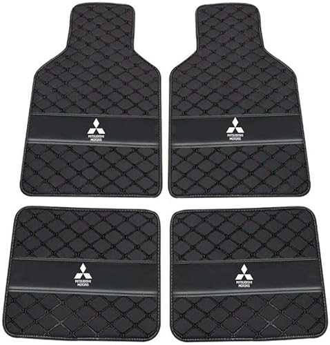4 Stück Autofußmatten Set für Mitsubishi ASX II I 2.gen/1.gen GA/ASX Hybrid 2010-2024, Autoteppich gegen Wasser rutschfeste Absatzschoner Auto Teppiche Allwetter,A von DAMALILI