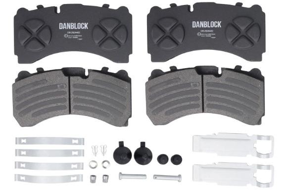 DANBLOCK Bremsbelagsatz MERCEDES-BENZ,MAN DB 2924482 1533683,1962433,0014231210 0064201520,0064205320 von DANBLOCK