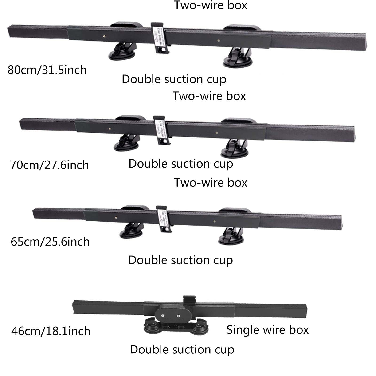 Auto-Windschutzscheiben Sonnenschutz,Automatische Einziehbare Sonnenblende,Akkordeon-Typ Saugnapf Sun Shades Rollos für Auto Frontscheibe und Heckscheibe Versenkbare Visor (70×140cm/27.6×55in) von DANEXT