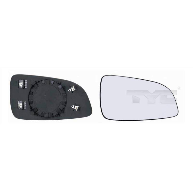 DAPA 1110906 Spiegelglas Links Fahrerseite beheizt asphärisch passend für Ihren Original Außenspiegel von DAPA