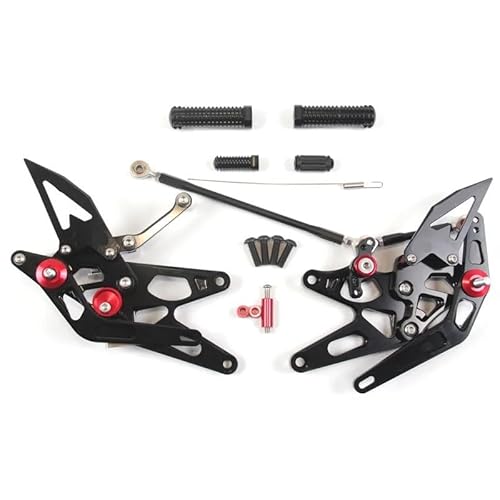 DARDDI fußrasten vorne Chopper Fußstütze Fußrasten Motorrad Reiter Fußrastenanlage Fußrasten Für YZF R1 2005 2006 Pedale Ruhefußstütze von DARDDI