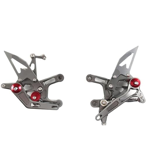 DARDDI fußrasten vorne Chopper Motorrad Einstellbare Fußrastenanlage Reiter Fußrasten Fußrasten Für ZX1000 ABS 2021 2022 2023 2024 Pedale Ruhefußstütze von DARDDI