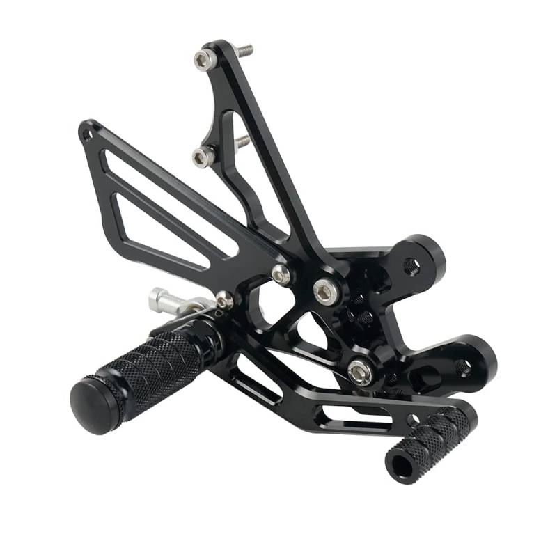 DARDDI fußrasten vorne Chopper Motorrad Einstellbare Fußstütze Fußrastenanlage Für GSX-R1000 K7 2007 2008 Pedale Ruhefußstütze von DARDDI