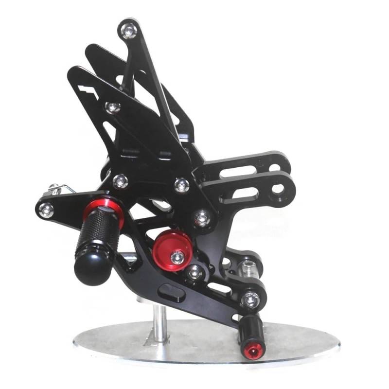 DARDDI fußrasten vorne Chopper Motorrad Einstellbare Fußstütze Fußrastenanlage Reiter Fußrasten Zubehör Für YZF-R1 2009 2010 2011 2012 2013 2014 Pedale Ruhefußstütze von DARDDI