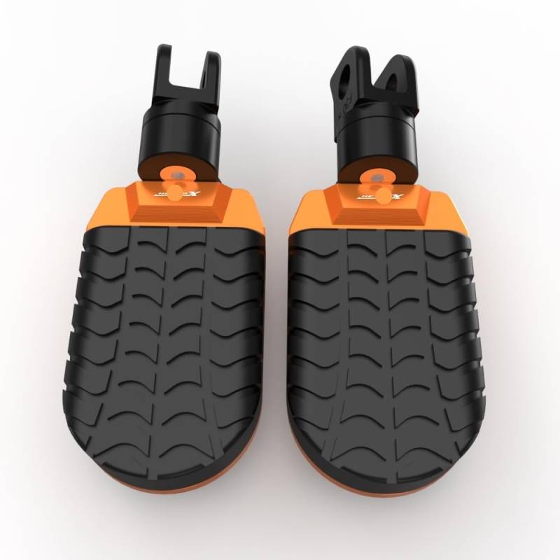 DARDDI fußrasten vorne Chopper Motorrad Einstellbare Vorne Fußrasten Fußstütze Für NC750X 2014 2015 2016 2017 2018 2019 2020 2021 2022 2023 Pedale Ruhefußstütze von DARDDI