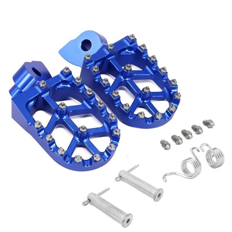 DARDDI fußrasten vorne Chopper Motorrad Fußrasten Fußrasten Pedale Fußstütze Für YZ 65 85 125 250 125X 250X 250FX 450FX WR 250F 450F YZF WRF 250 Pedale Ruhefußstütze von DARDDI