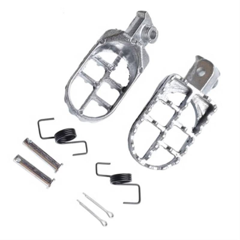DARDDI fußrasten vorne Chopper Motorrad Fußrasten ruht für XR50R CRF50 CRF70 CRF80 CRF100F Motorrad Dirt Pit Bike Pedale Ruhefußstütze von DARDDI