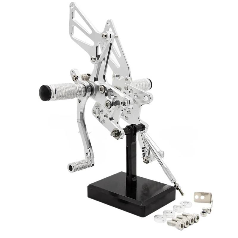 DARDDI fußrasten vorne Chopper Motorrad Fußrastenanlage Fußrastenanlage Fußrasten Fußrasten Für GSXR750 GSXR600 1996 1997 1998 1999 2000 2001 2002 2003 2004 2005 Pedale Ruhefußstütze von DARDDI