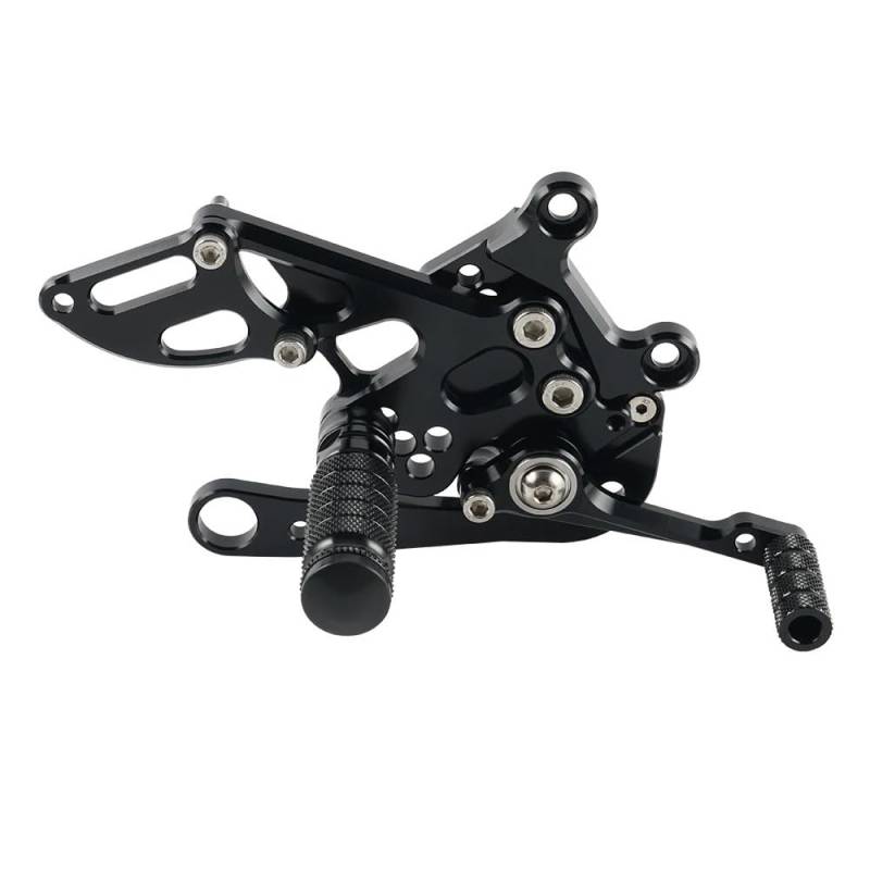 DARDDI fußrasten vorne Chopper Motorrad Fußrastenanlage Fußstütze Fußrastenanlage Für RSV4 2009 2010 2011 2012 2013 2014 Pedale Ruhefußstütze von DARDDI
