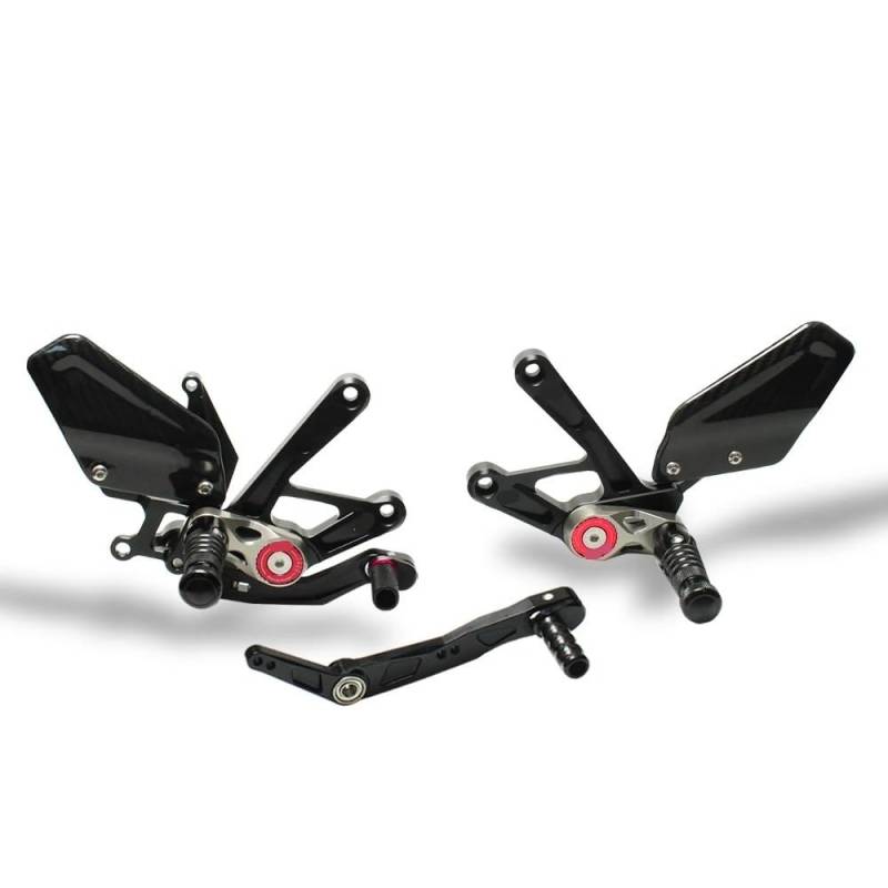 DARDDI fußrasten vorne Chopper Motorrad Fußstütze Fußrastenanlage Fußrasten Fußrasten Zubehör Für YZF-R1M YZF-R1 2015-2023 Pedale Ruhefußstütze von DARDDI