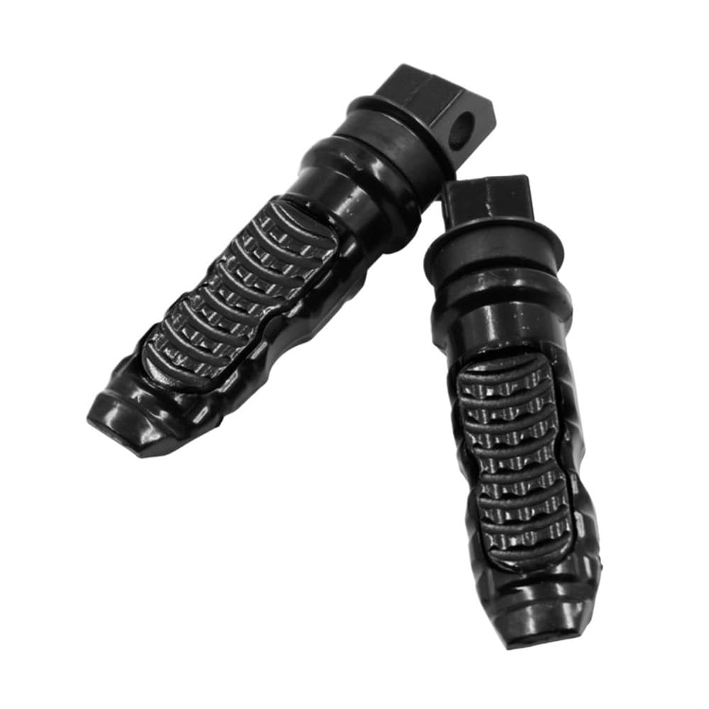 DARDDI fußrasten vorne Chopper Motorrad Hinten Passagier Fußrasten Pedale Fußstütze Roller Fuß Peg Motorrad Pedal Modifikation für Pedale Ruhefußstütze von DARDDI