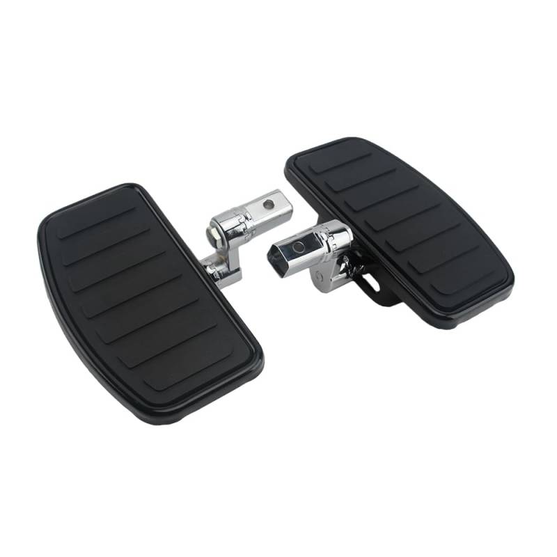 DARDDI fußrasten vorne Chopper Motorrad Vorder Fahrer Diele Trittbrett Pedal Fußrasten Zubehör Für VTX 1300 VTX1800 Pedale Ruhefußstütze von DARDDI