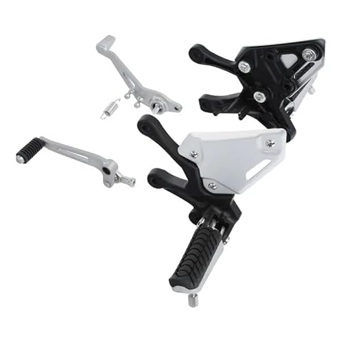 DARDDI fußrasten vorne Chopper Motorrad Vorne Fußrasten Pedale Halterung Set Für Z900 ABS 2017-2024 Z900 SE 2022-2024 Pedale Ruhefußstütze von DARDDI