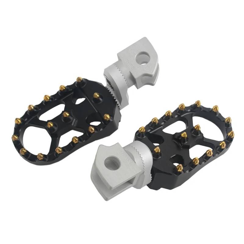 DARDDI fußrasten vorne Chopper Motorrad Vorne Fußstütze Einstellbare Fußrasten Rest Für Vu&lcan 650 2015 2016 2017 2018 2019 2020 2021 Pedale Ruhefußstütze von DARDDI
