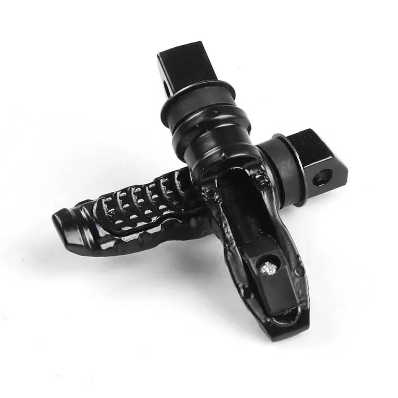 DARDDI fußrasten vorne Chopper Universal Motorrad Hinten Passagier Fußrasten Pedale Fußstütze Roller Pedale Ruhefußstütze von DARDDI